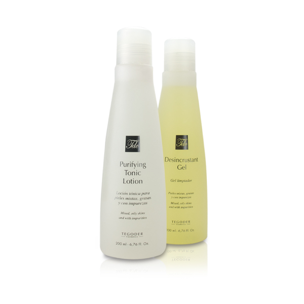 Purifying Cleansing Pack / Gel desincrustante y tónico purificante 200 + 200 ml