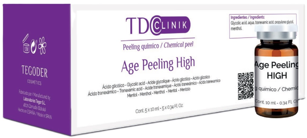 TDC CLINIK AGE PEELING HIGH 5X10 ML
