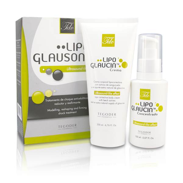 Lipoglausonic Pack / Tratamiento de choque anticelulítico, reductor y reafirmante 200 + 150 ml (copia)