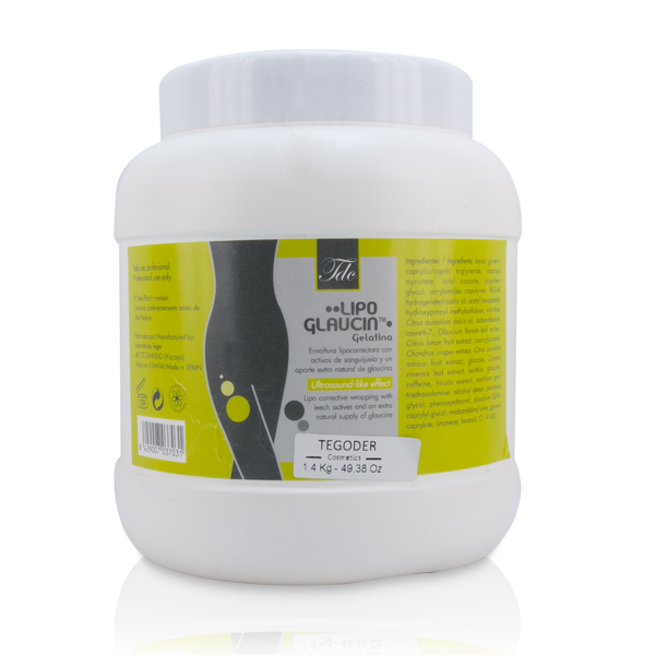 Lipoglaucin Gelatina / Envoltura lipocorrectora con activos de sanguijuela 1.4 Kg (copia)