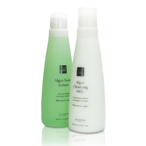 [TDC-34377] Algae Cleansing Pack / Pack de limpieza completa, leche y tónico de algas 200 + 200 ml